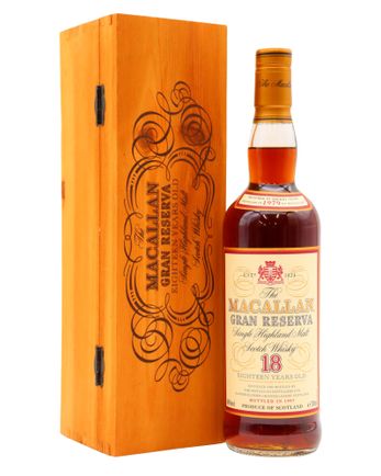 Macallan 1979 18 Year Old Gran Reserva