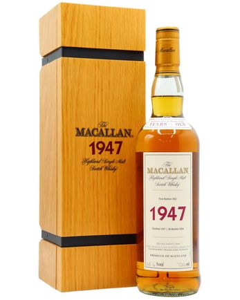 Macallan 1947 15 Year Old Fine Rare