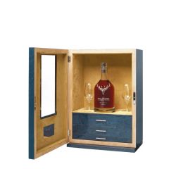 Dalmore 30 Year Old Coffret Cave à Cigare Elie Bleu (bleue)