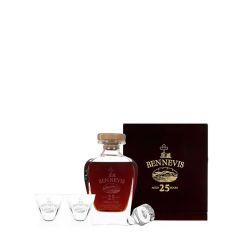Ben Nevis 25 Year Old Sherry Cof. 2 Verres Cristal Coffrets Cadeaux