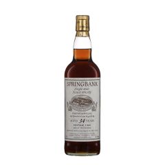 Springbank 34 Year Old 1966 Private Bottling Lateltin Limited Edition 300 Bottles