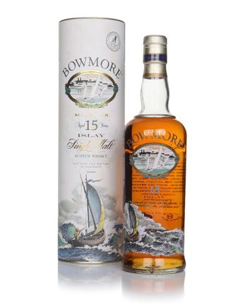 Bowmore Mariner 15 Year Old Screen Printed Label