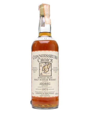 Ardbeg 1975 12 Year Old Map Label Connoisseurs Choice Gordon & Macphail
