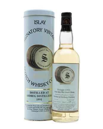 Ardbeg 1991 8 Year Old Casks #629 630 Signatory