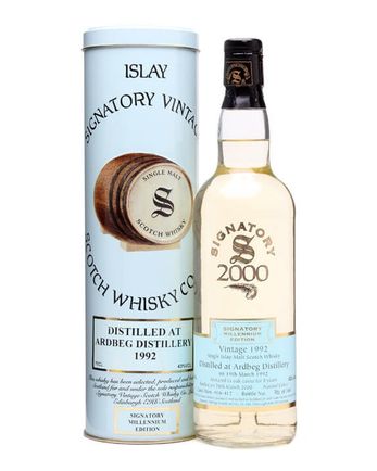 Ardbeg 1992 8 Year Old Signatory Millennium #416 417