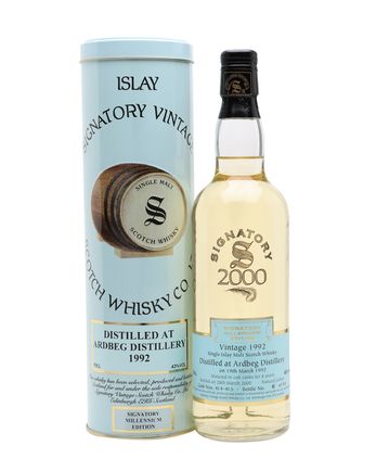 Ardbeg 1992 8 Year Old Signatory Millennium #414 415