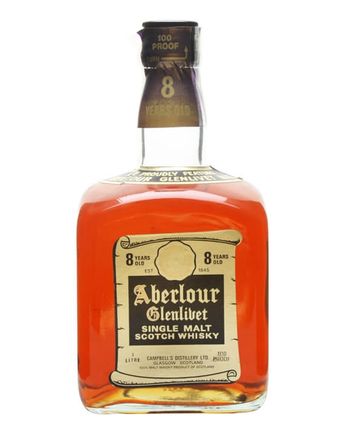 Aberlour Glenlivet 8 Year Old Bottled 1980s