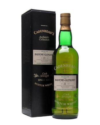 Balvenie Glenlivet 1973 21 Year Old Sherrywood