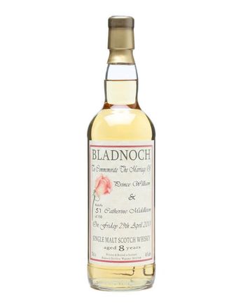 Bladnoch 8 Year Old Royal Wedding