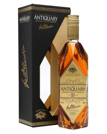 Antiquary 21 Year Old Gold Box
