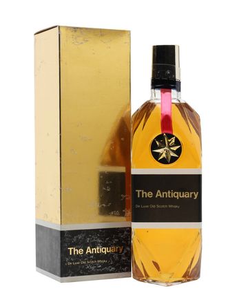 Antiquary Red Ribbon Gold Cap Bottled 1970s