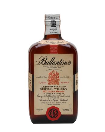 Ballantine's Bottled 1940's