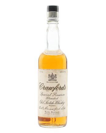 Crawford's Special Reserve Bottled 1970s