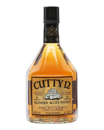 Cutty Sark 12 Year Old Bottled 1980s