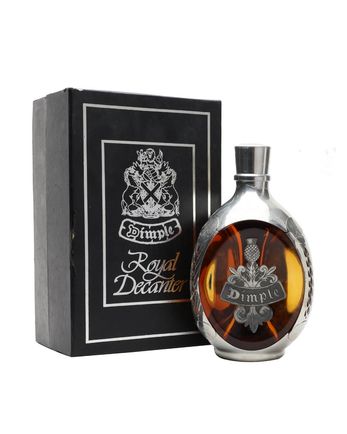 Dimple Royal Decanter Pewter