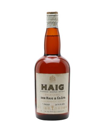 Haig Gold Label Bottled 1930s