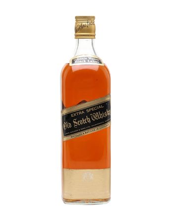 Johnnie Walker Black Label 12 Year Old Bottled 1970s