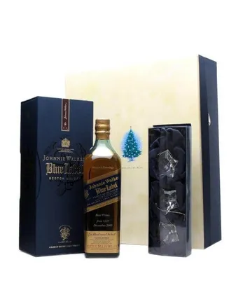 Johnnie Walker Blue Label UDV/Diageo Christmas Set 2000