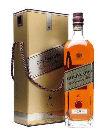 Johnnie Walker Gold Label 18 Year Old Large Bottle