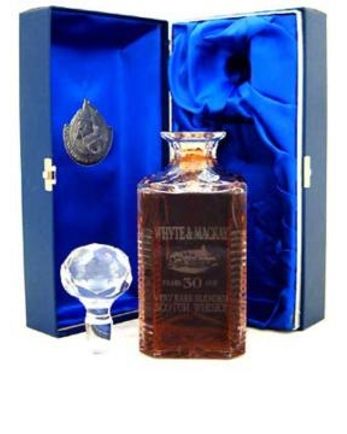 Whyte & Mackay 30 Year Old Crystal Decanter