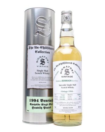 Benriach 1994 13 Year Old Heavily Peated Signatory Un-Chillfiltered Collection