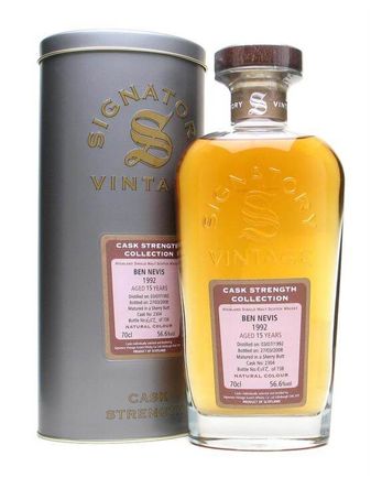 Ben Nevis 1992 15 Year Old Sherry Cask 2304 Signatory