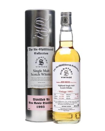 Ben Nevis 1993 17 Year Old Un Chillfiltered Collection Signatory