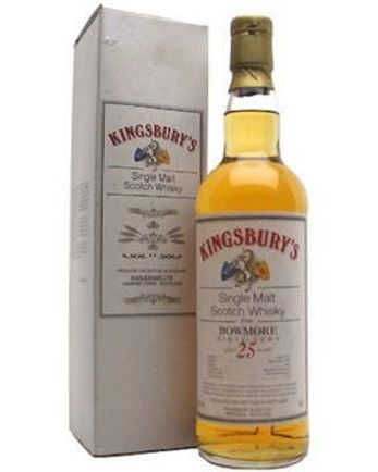 Bowmore 1973 25 Year Old Kingsbury's Independent Bottling