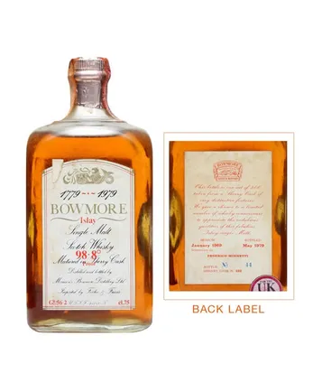 Bowmore 1969 Bicentenary Cask #322