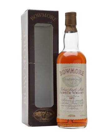 Bowmore 1973 Vintage Label