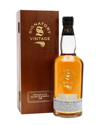 Bowmore 1968 32 Year Old Cask #1422 Signatory