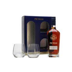 Metaxa 12 Star / Glass Set