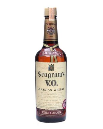 Seagram's VO 6 Year Old Bottled 1974