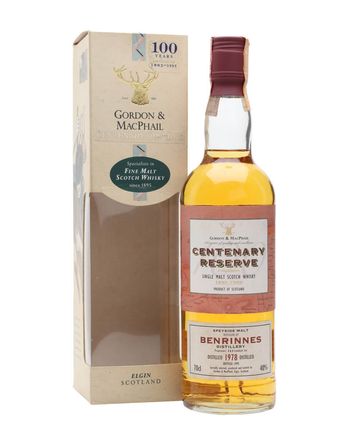Benrinnes 1978 Gordon & Macphail