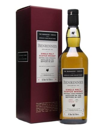 Benrinnes 1996 12 Year Old Managers' Choice