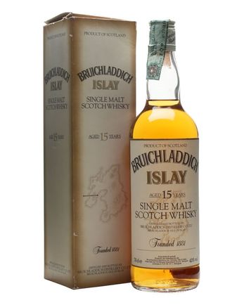 Bruichladdich 15 Year Old Cream Label