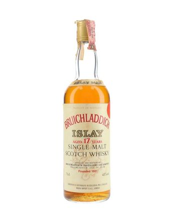 Bruichladdich 1964 17 Year Old Bottled 1980s