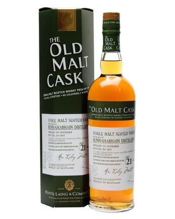 Bunnahabhain 1991 21 Year Old Cask #9819 Old Malt Cask Hunter Laing