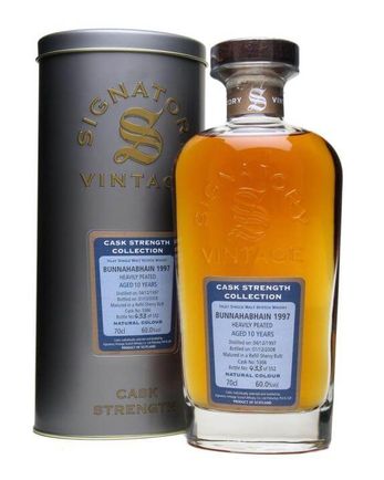 Bunnahabhain 1997 10 Year Old Sherry Butt Signatory Cask Strength Collection