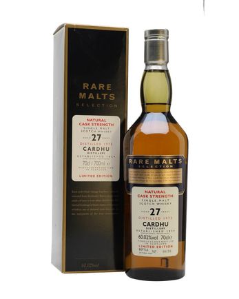 Cardhu 1973 27 Year Old