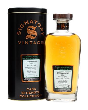 Cragganmore 1985 26 Year Old Cask Strength Collection