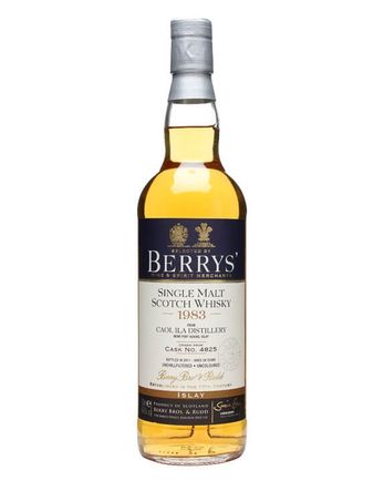 Caol Ila 1983 28 Year Old Cask #4825 Berry Bros & Rudd