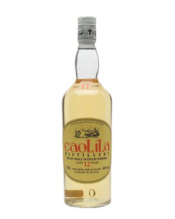 Caol Ila 12 Year Old Oval Orange Label
