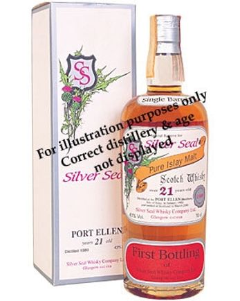 Caol ila 1980 20 Year Old Silver Seal