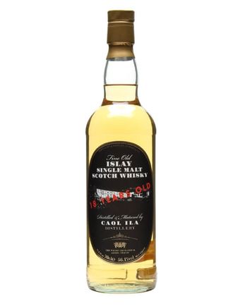 Caol Ila 18 Year Old TWE Retro Label The Whisky Exchange