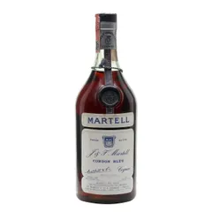 Martell Cordon Bleu Cognac / Cork Stopper / Bottled 1972
