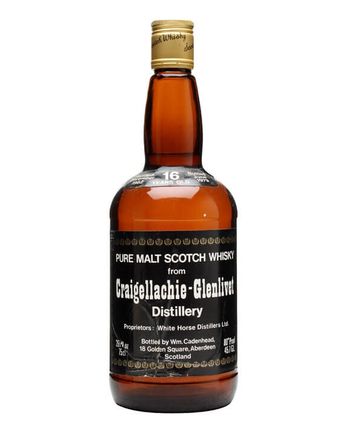 Craigellachie 1962 16 Year Old Cadenhead's