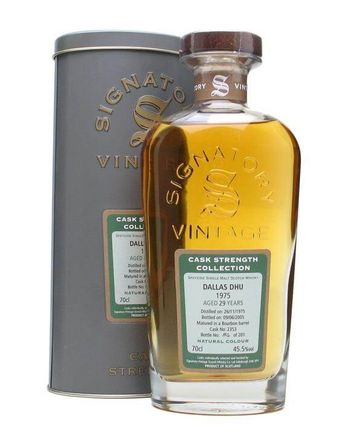 Dallas Dhu 1975 29 Year Old Signatory Cask Strength Collection