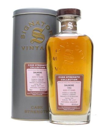 Dalmore 1990 17 Year Old Signatory Cask Strength Collection