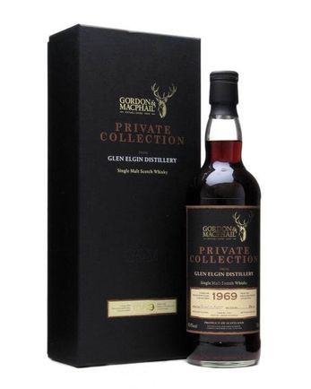Glen Elgin 1969 40 Year Old First Fill Sherry Hogshead Gordon & Macphail Private Collection